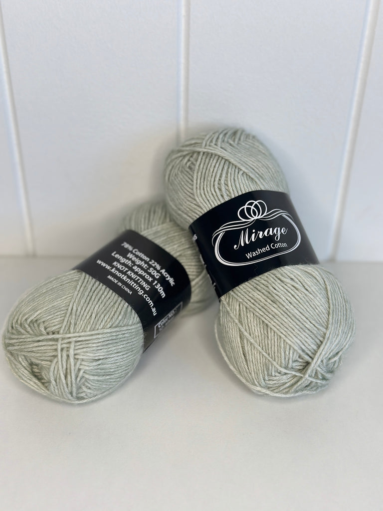 KK Mirage Marbled Yarn - Silver