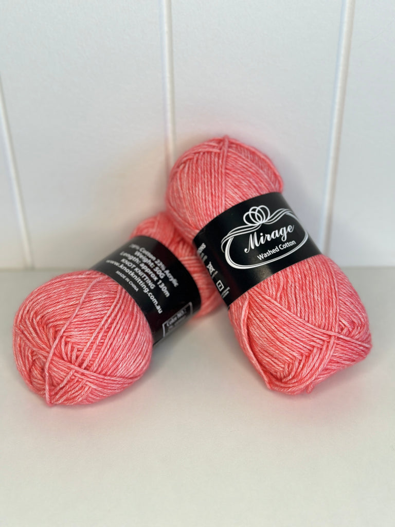 KK Mirage Marbled Yarn - Cerise