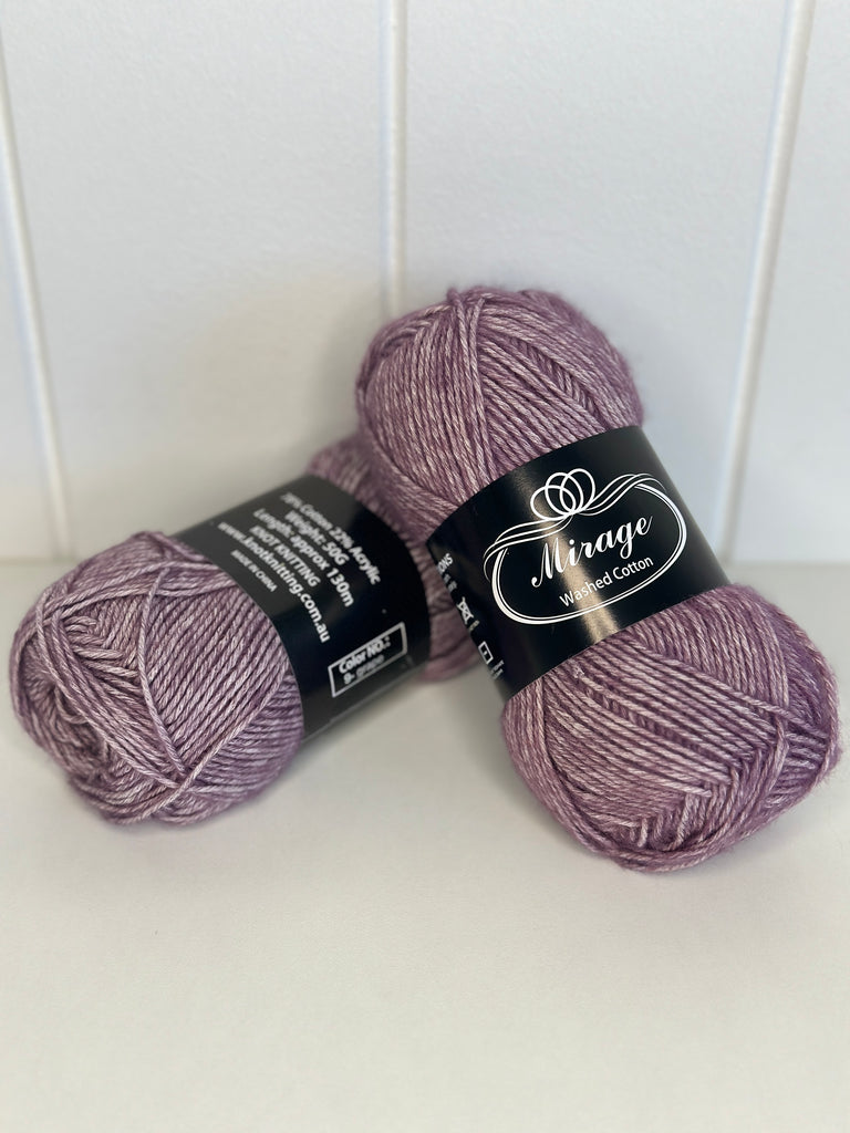 KK Mirage Marbled Yarn - Grape