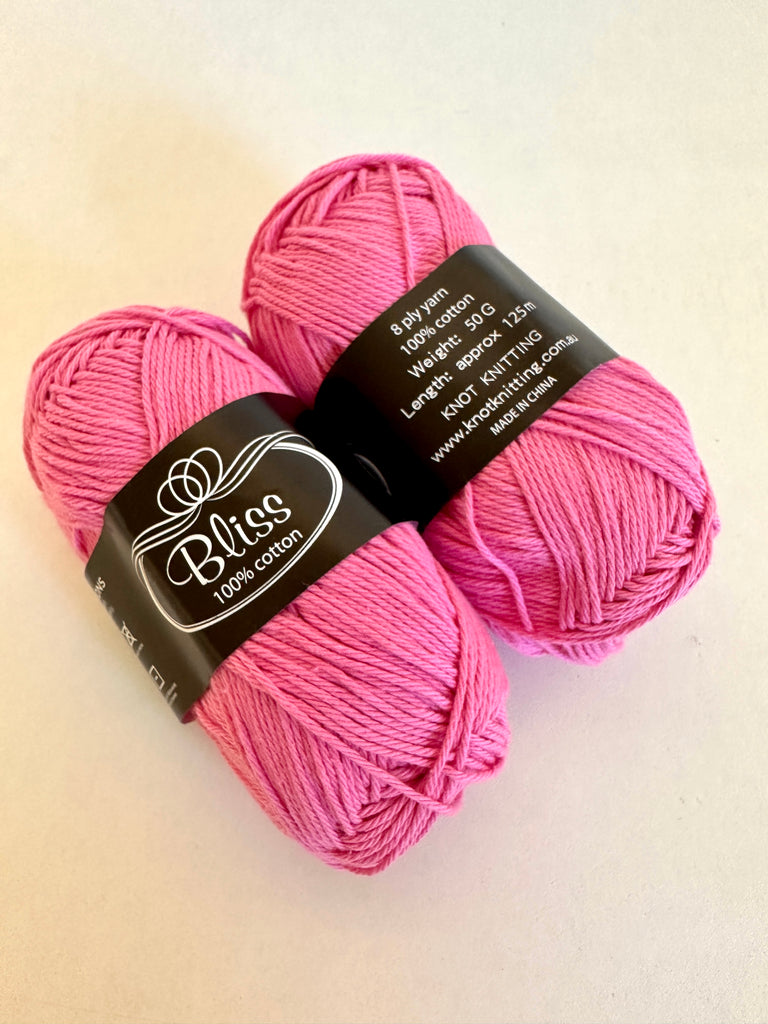 KK Bliss Cotton 8 ply Yarn - Musk (09)