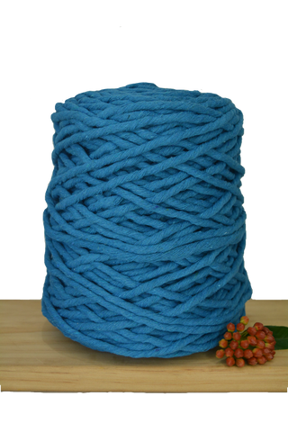 1kg Coloured 1ply Macrame Cotton String - 5mm - Peacock