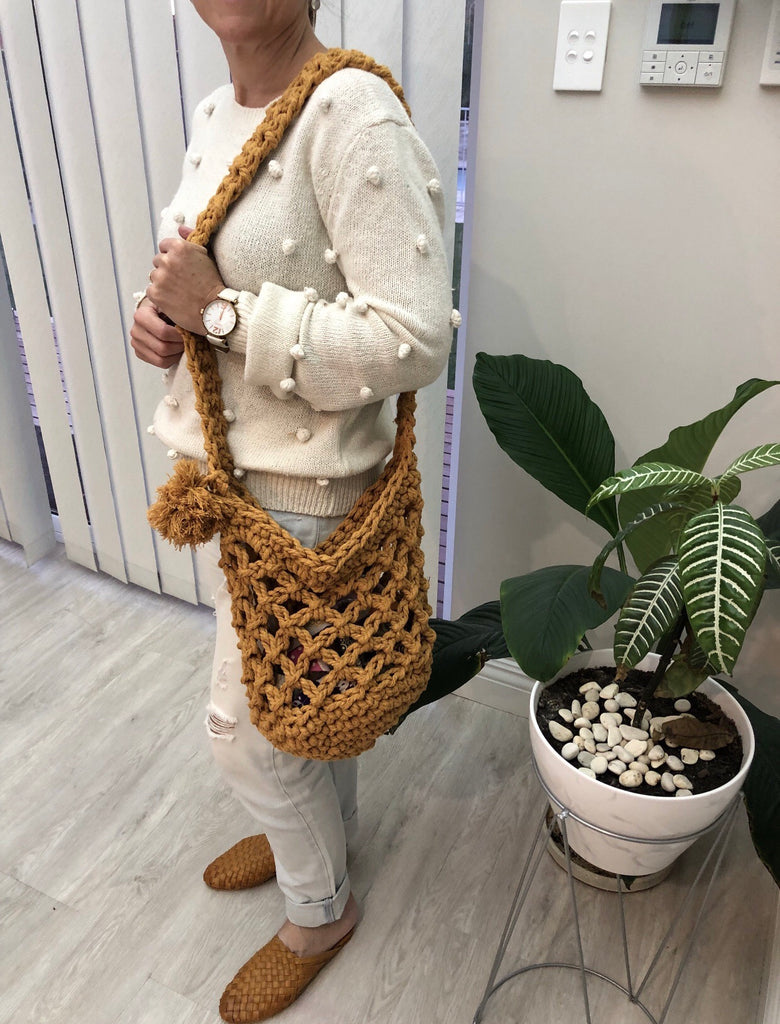 Spiced Up Market Bag Crochet Pattern
