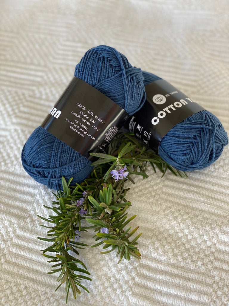 Cotton Yarn - Navy