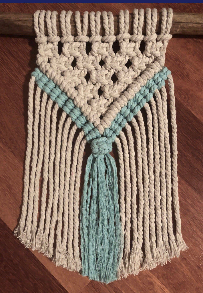 Macrame Mini Wall Hanging Pattern