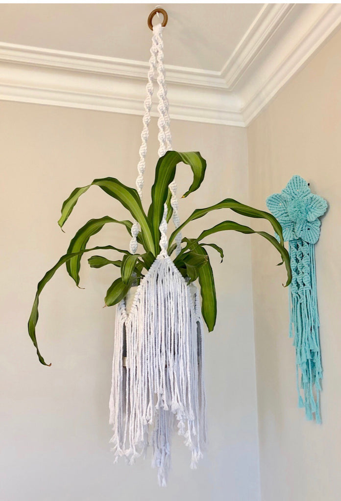 Macrame Tassel Pot Hanger Pattern