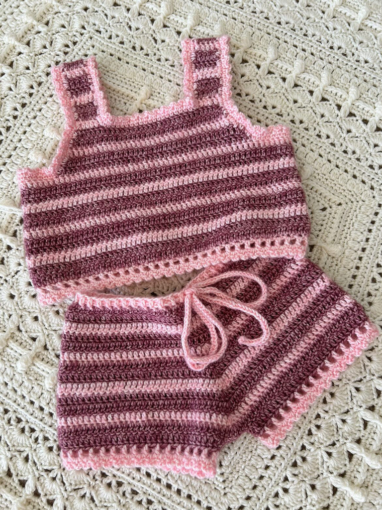 Willa's Summer Shorts Set Crochet Kit