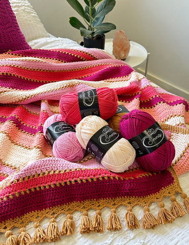 Turkish Delight Crochet Rug Kit