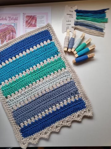 Turkish Delight Crochet Rug Kit