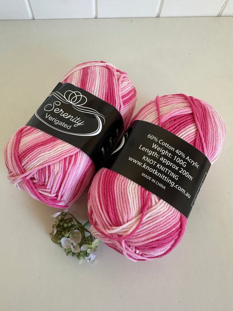 KK Serenity Verigated - Pink - 10 Pack