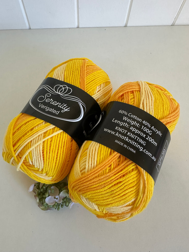 KK Serenity Verigated - Yellow - 5 Pack