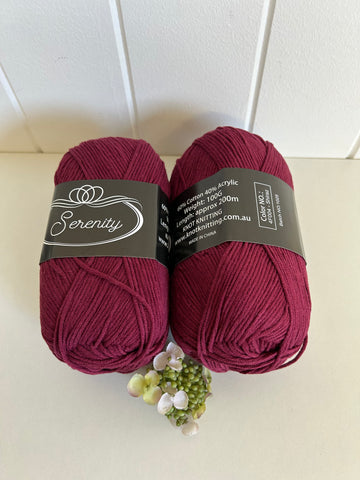 KK Serenity Cotton Yarn - Shiraz