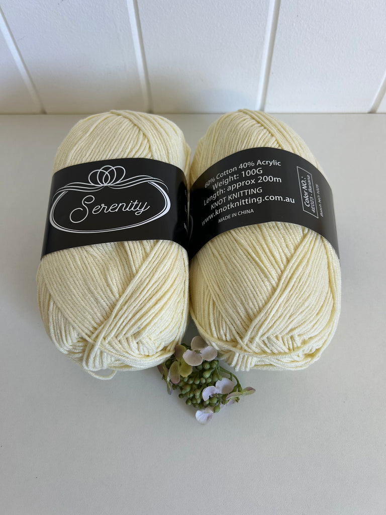 KK Serenity Cotton Yarn - Banana