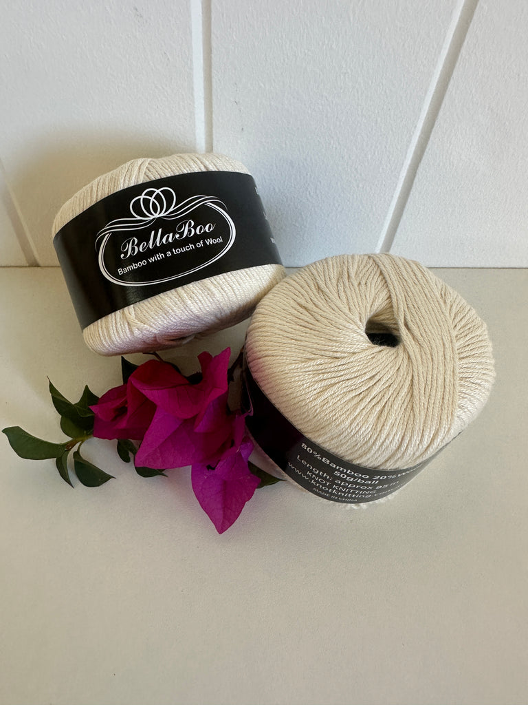 KK BellaBoo Bamboo Yarn - Cream (5)