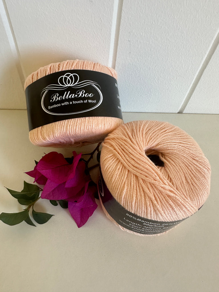 KK BellaBoo Bamboo Yarn - Soft Peach (7)