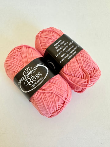 KK Bliss Cotton 8 ply Yarn - Peach (10)