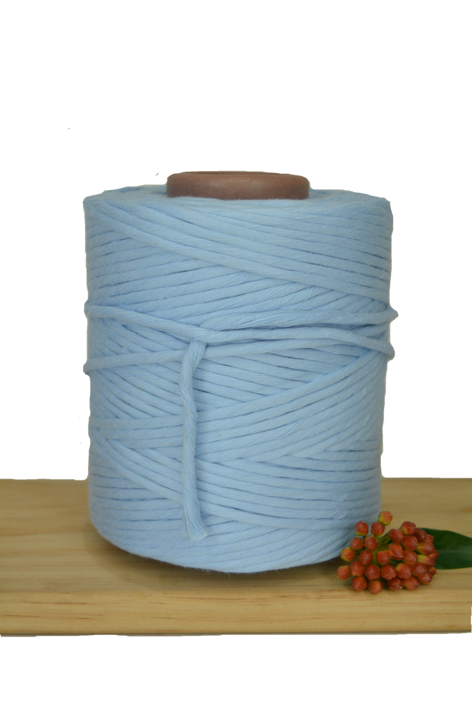 1kg 5mm 100% Pure Deluxe Macrame Cotton 1ply String - Skyway