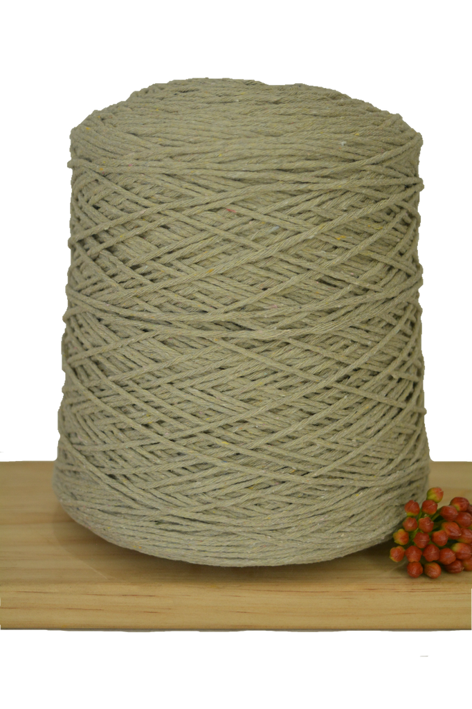Coloured 1ply Cotton Warping String - 1mm - Dove