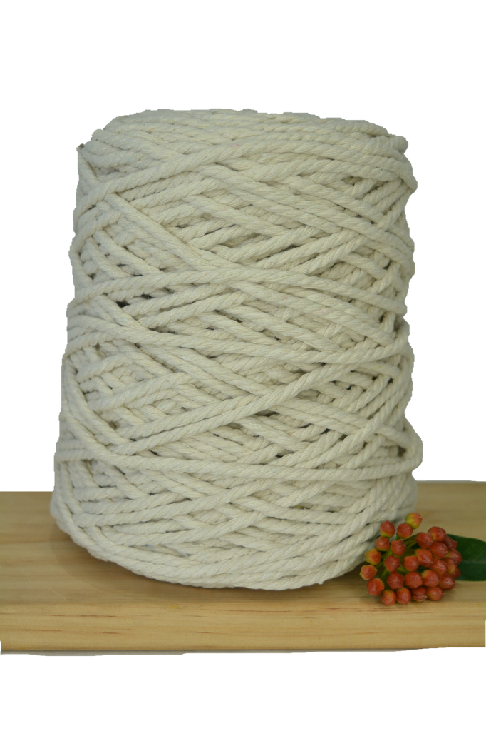 Natural 3ply Macrame Cotton Rope - 5mm