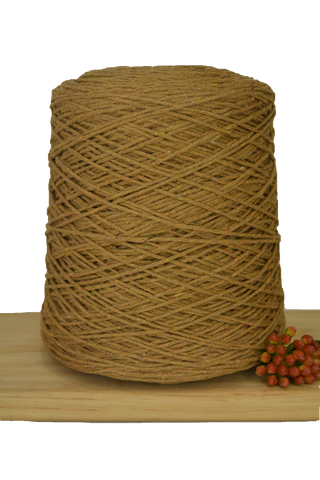 Coloured 1ply Cotton Warping String - 1mm - Nutmeg