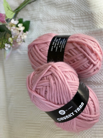 Chunky Yarn - Dusty Pink