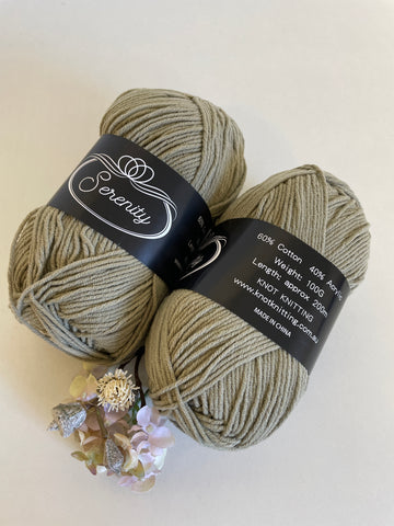 KK Serenity Cotton Yarn - Stone (33)