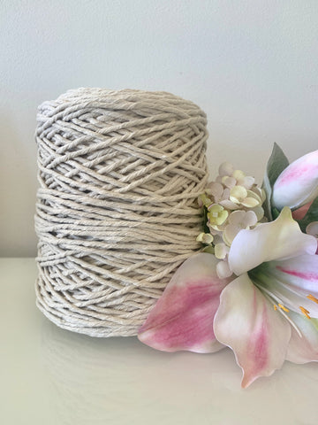 1kg Natural 1ply Cotton String - 3mm