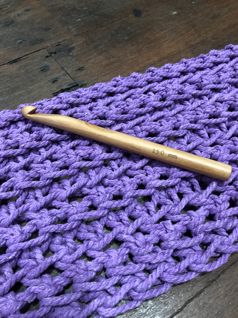 Crochet Hook - 15mm - Wood – Knot Knitting