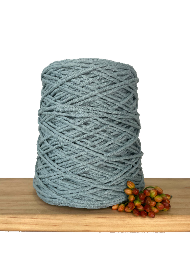 1kg Coloured 1ply Recycled Macrame Cotton String - 3mm - Montana