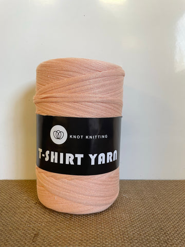 T-Shirt Ribbon Yarn - 500g - Soft Peach