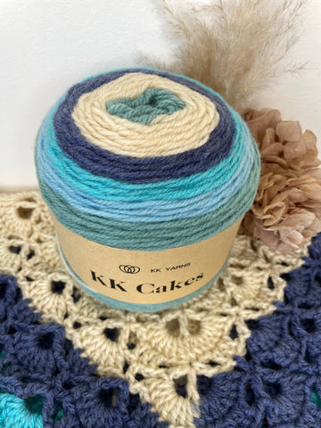 Mystic Wool Cake - Blue