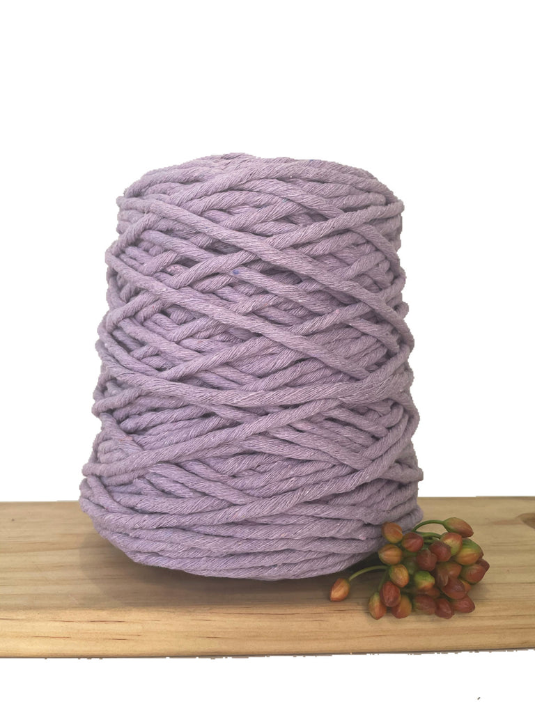 1kg Coloured 1ply Macrame Cotton String - 5mm - Lavender