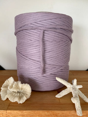 1kg 5mm 100% Pure Deluxe Macrame Cotton 1ply String - Dusty Mauve