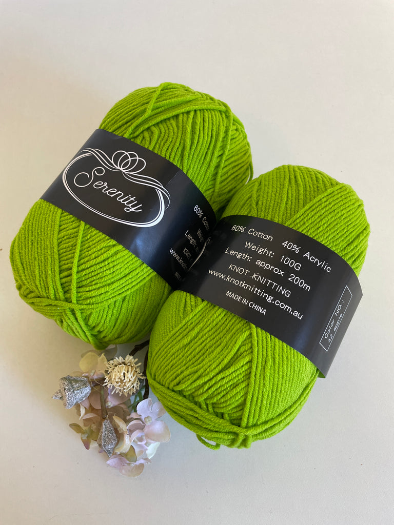 KK Serenity Cotton Yarn - Apple (42)
