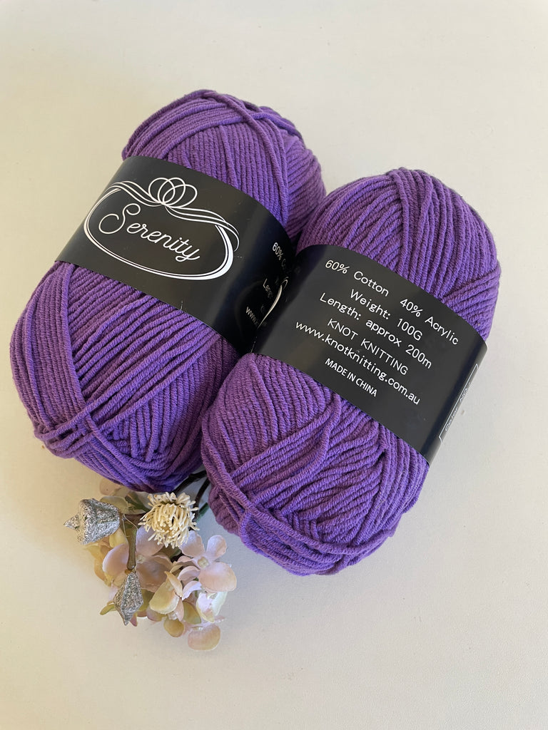 KK Serenity Cotton Yarn - Amethyst (38)