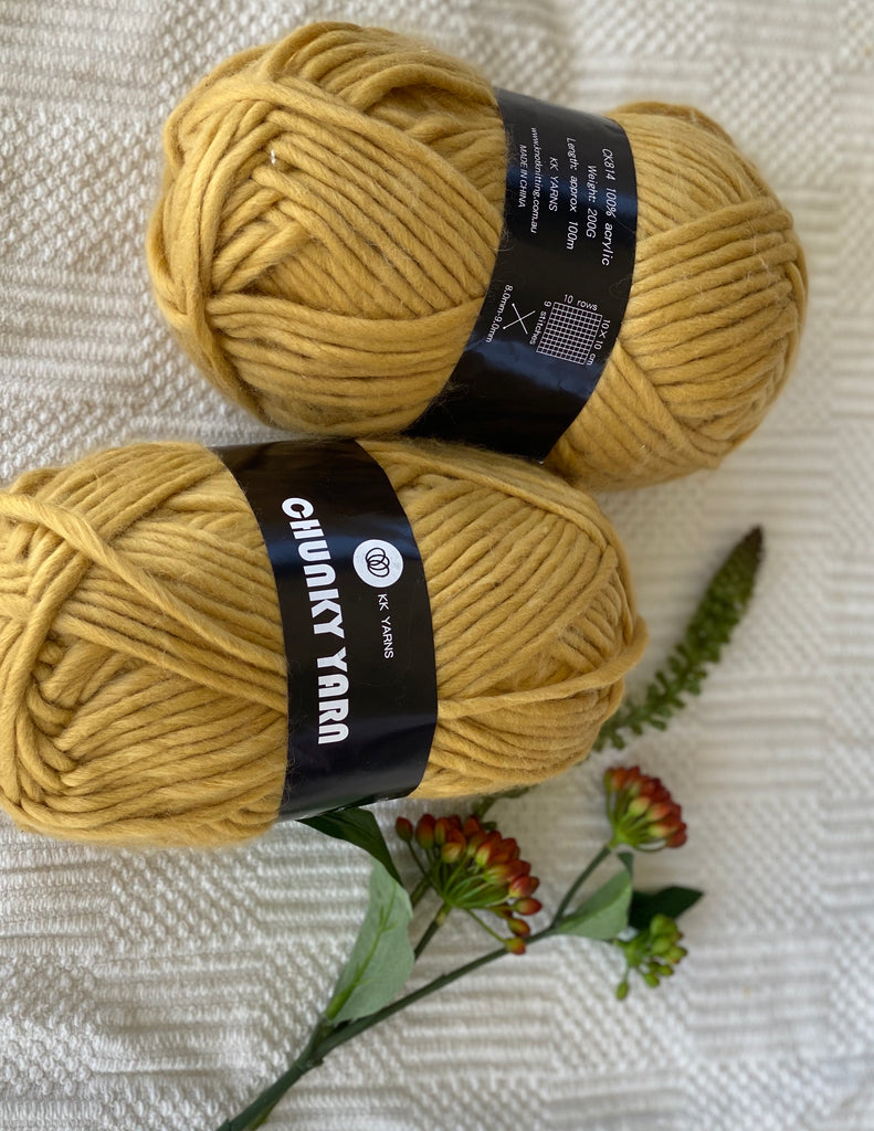 Chunky Yarn - Dijon