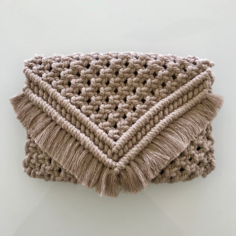 Charity Macrame Clutch Purse